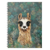 Carnet Llama pour bébé curieux - mignonne - (Devant)