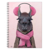 Carnet Llama rose (Devant)