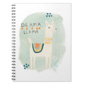 Carnet Llama Squad - Drama Llama (Devant)