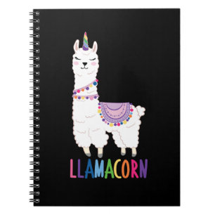 Carnet Llamacorn - Drôle licorne Llama