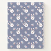 Carnet Llamas & Fleurs Motif (Dos)