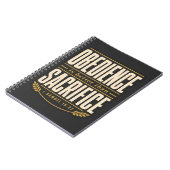 Carnet L'obéissance est meilleure que le sacrifice Foi ch (Côté gauche)