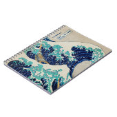 Carnet L'Océan Japonais Vagues De Plage Esthétique (Côté gauche)