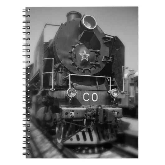Carnet Locomotive à vapeur (Devant)