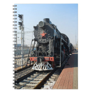 Carnet Locomotive à vapeur russe P-0001 Victory (Pobeda).