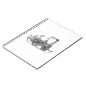 Carnet Locomotive du train à vapeur (Côté gauche)