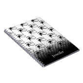 Carnet L'Oeil De Horus Nom Personnalisé Du Motif (Côté Droit)