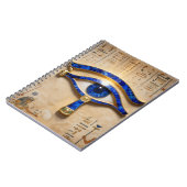 Carnet L'œil égyptien (Côté gauche)