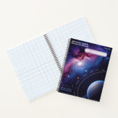 Carnet Logbook d'astronomie - Découvrez l'univers (Intérieur)