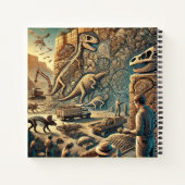 Carnet Logbook de Fossil Hunter (Dos)