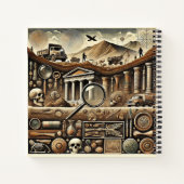 Carnet Logbook de Fossil Hunter (Dos)