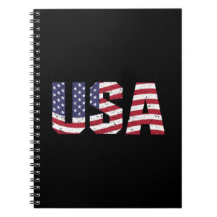 Carnet Logo "All American" Patriotic USA