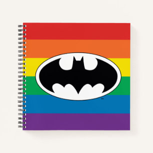 Carnet Logo Arc-en-ciel Batman