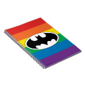 Carnet Logo Arc-en-ciel Batman (Côté Droit)