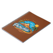 Carnet Logo Art de l'île paradis tropical (Côté gauche)
