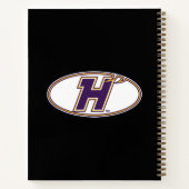 Carnet Logo Athlétique des Hawks de Hunter College (Dos)