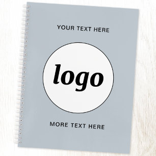Carnet Logo avec texte et code QR promotionnel Business