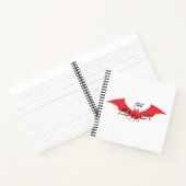 Carnet Logo Batman manuscrit de chaume (Intérieur)