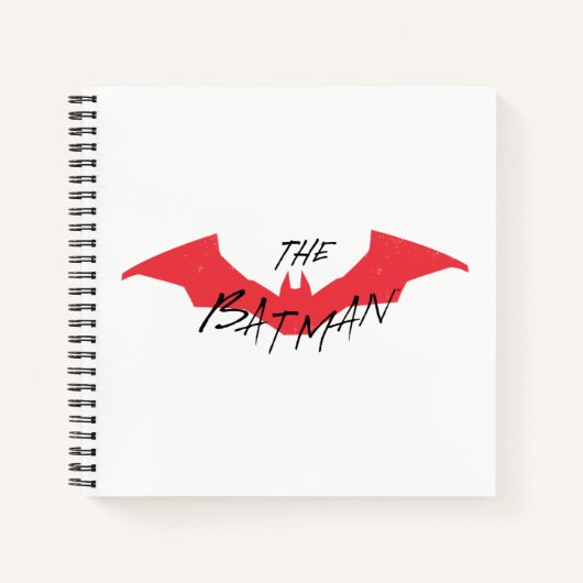 Carnet Logo Batman manuscrit de chaume (Devant)