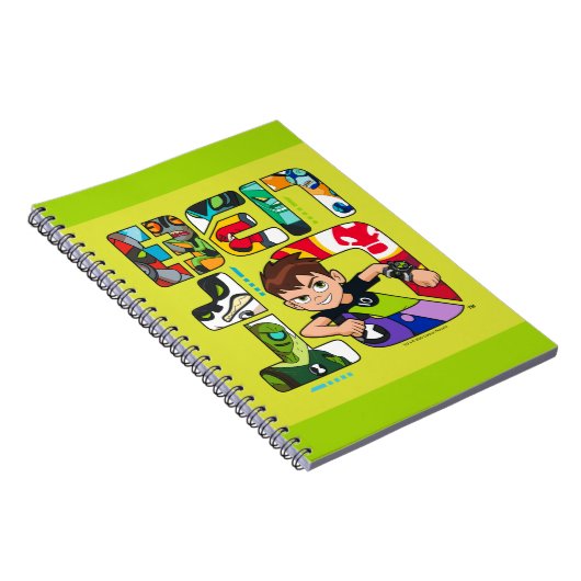 Carnet Logo Ben 10 Alien (Côté Droit)