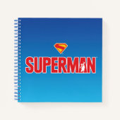 Carnet Logo classique Superman Bold (Devant)