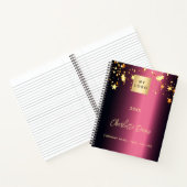 Carnet Logo commercial des étoiles d'or de Bourgogne (Intérieur)