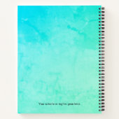 Carnet Logo customisé (Dos)