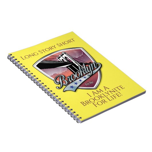 Carnet Logo de Brooklyn (Côté Droit)