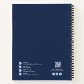 Carnet Logo de clinique dentaire professionnel (Dos)