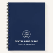 Carnet Logo de clinique dentaire professionnel (Devant)
