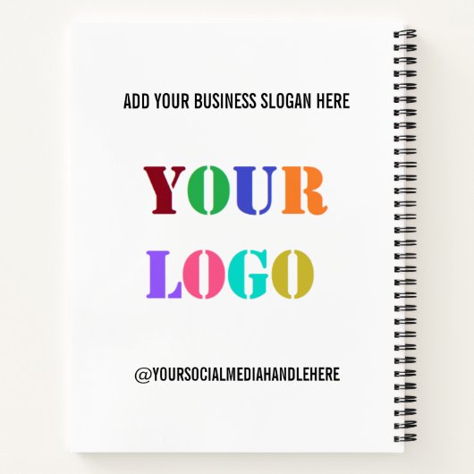 Carnet Logo de Custom Business (Dos)