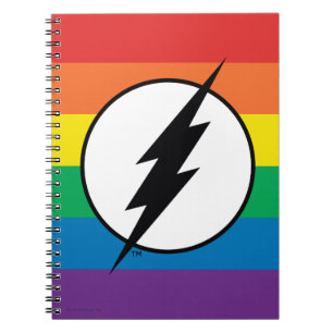 Carnet Logo de Flash Rainbow