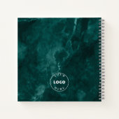 Carnet Logo de l'entreprise Green Business Custom (Dos)