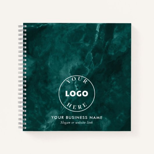 Carnet Logo de l'entreprise Green Business Custom (Devant)