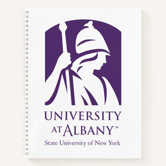 Carnet Logo de l'Université d'Albany (Devant)