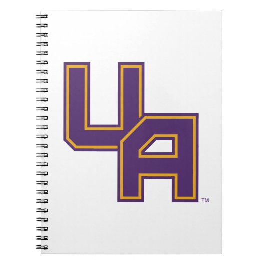 Carnet Logo de l'Université d'Albany Initials (Devant)