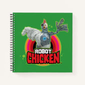 Carnet Logo de Robot Chicken Character (Devant)