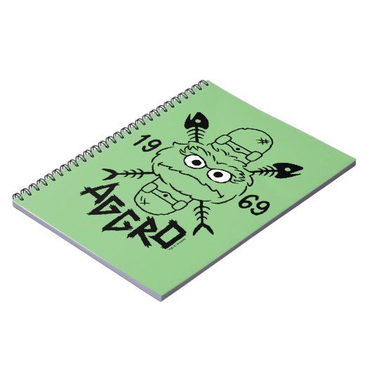 Carnet Logo de skate d'Oscar la Goule - Aggro 1969 (Côté gauche)