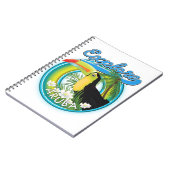 Carnet Logo de voyage Explore Aruba (Côté gauche)