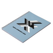 Carnet LOGO DE YOUR COMPANY, personalized,add your text (Côté gauche)