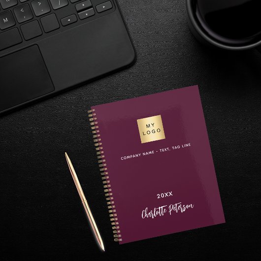 Carnet logo d'entreprise Bourgogne