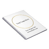 Carnet Logo d'entreprise | Modèle d'entreprise moderne (Côté Droit)