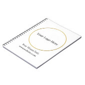 Carnet Logo d'entreprise | Modèle d'entreprise moderne (Côté gauche)