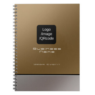 Carnet Logo d'entreprise moderne Brown