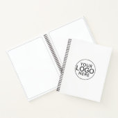 Carnet Logo d'entreprise moderne Employés d'entreprise (Intérieur)