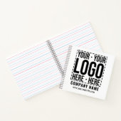 Carnet Logo d'entreprise personnalisé Entreprise Cool mod (Intérieur)