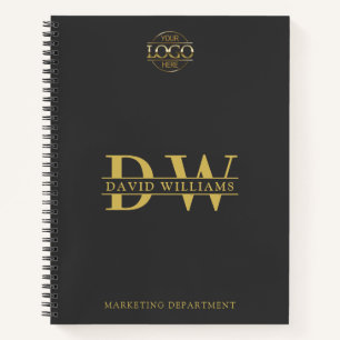 Carnet Logo d'entreprise personnalisé et monogramme de br