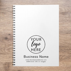 Carnet Logo d'entreprise personnalisé Office moderne