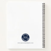 Carnet Logo d'entreprise Promotionnels Employés de l'entr (Dos)