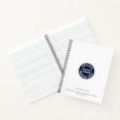 Carnet Logo d'entreprise Promotionnels Employés de l'entr (Intérieur)